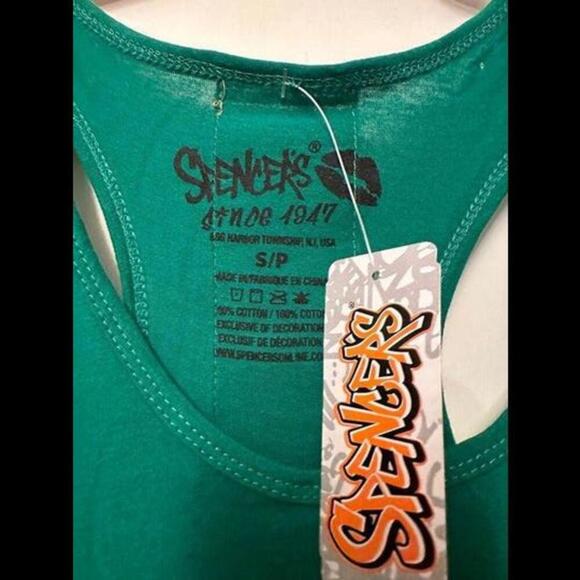 Irish Whiskey Makes Me Frisky St Patricks Day Spencers Tank, Women's - Picture 3 of 4